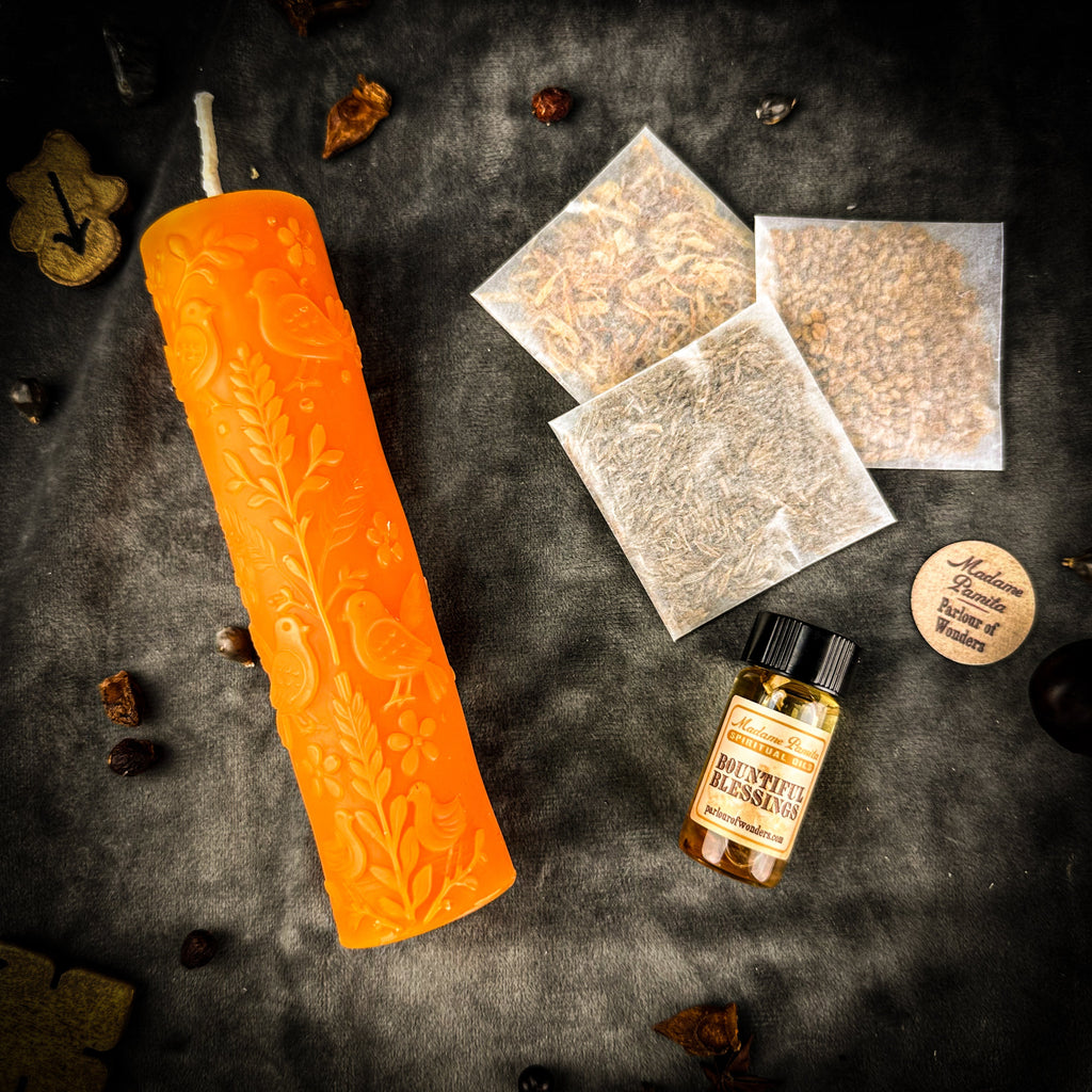 Derevo Zhyttya Tree of Life Candle Spell Kit - Growth & Connection | Candle Spell Kit | Wiccan Center