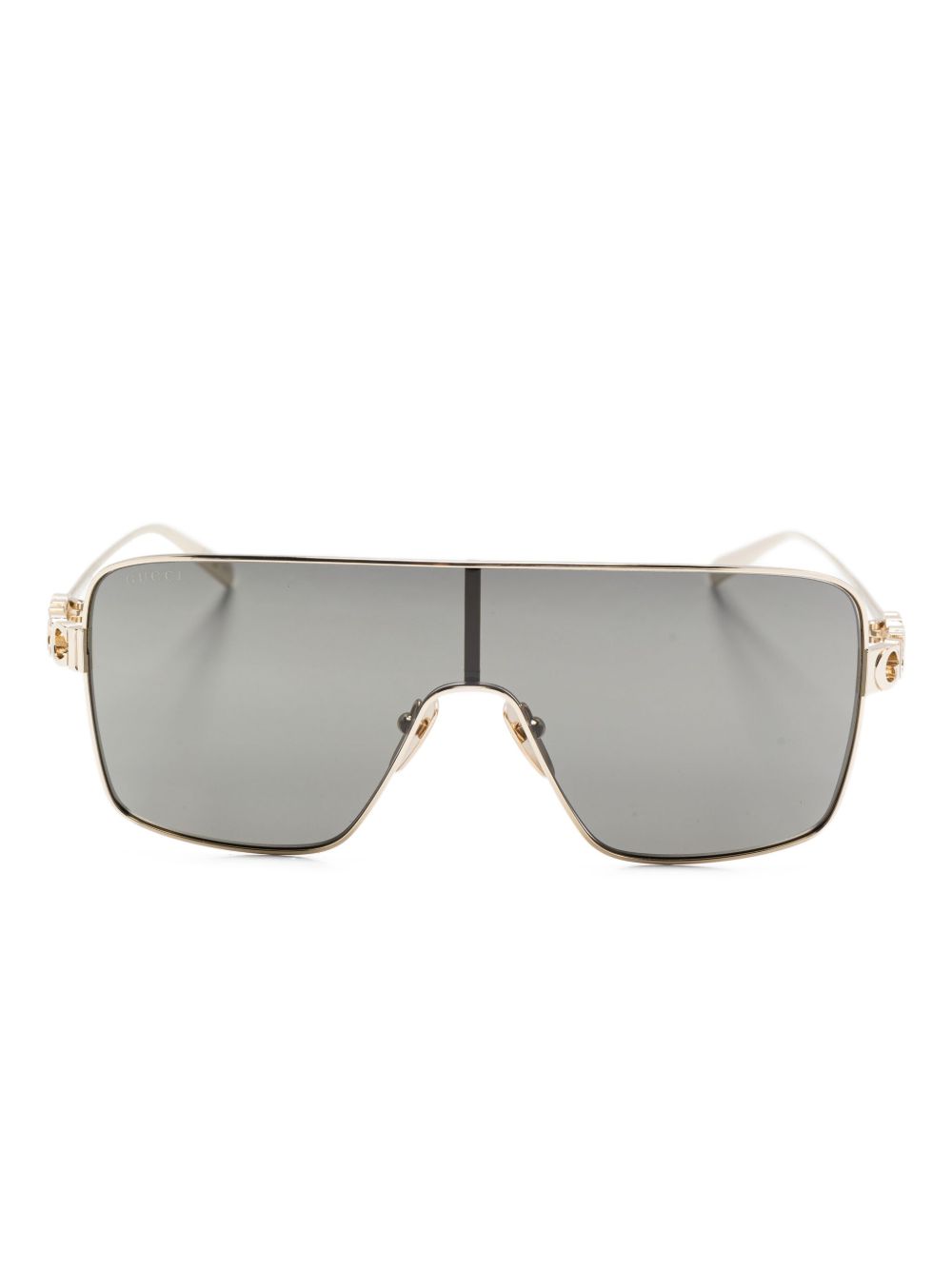GUCCI Platinum Metal Women's Sunglasses