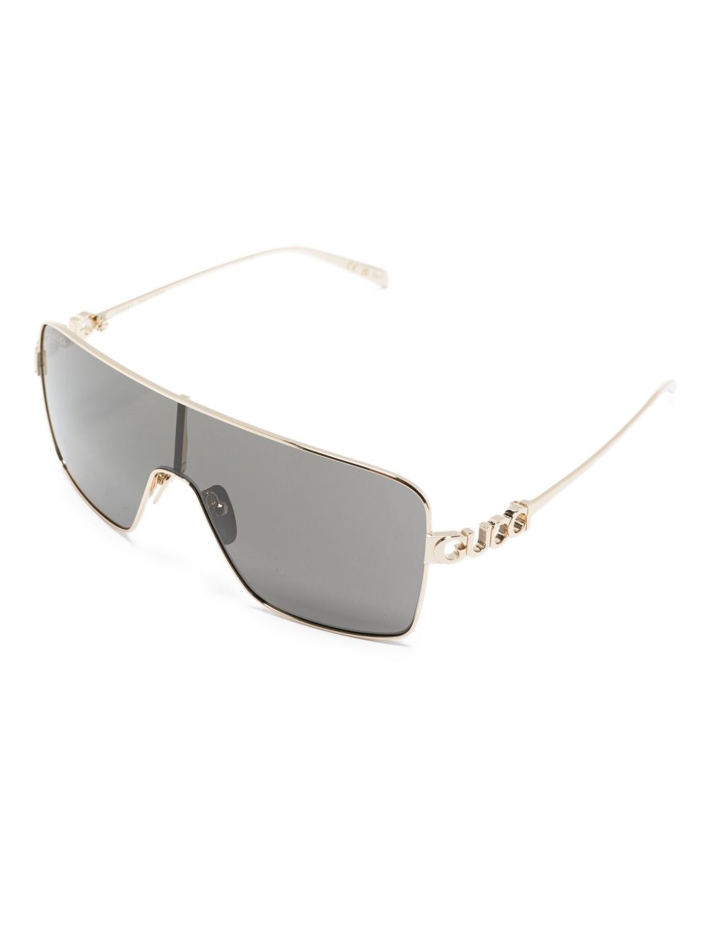 GUCCI Platinum Metal Women's Sunglasses