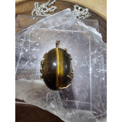 Tigers Eye Pendant | | Wiccan Center