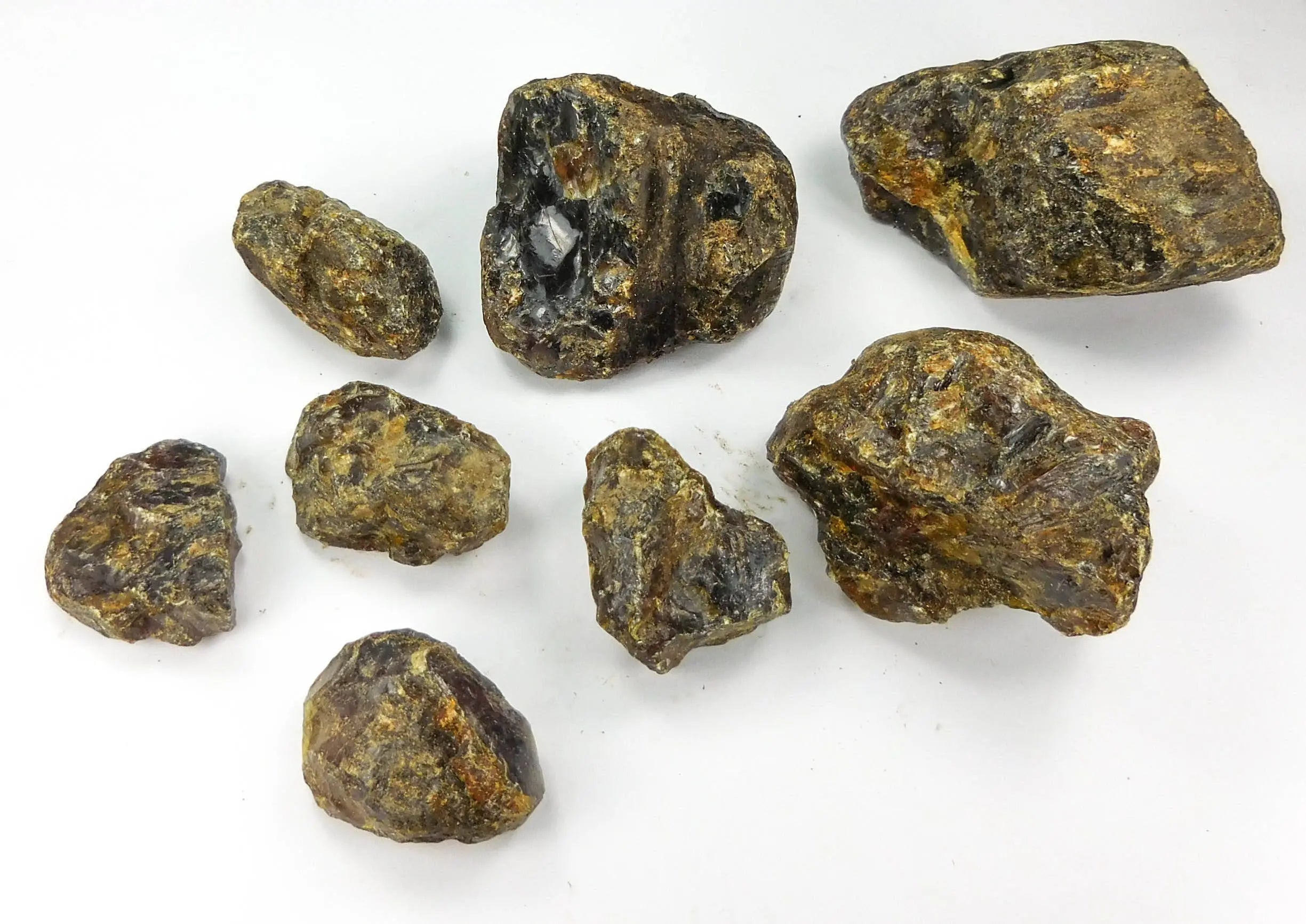 Black Amber Fossilized Tree Resin Mixed Sizes Rough Raw Stones (By The Piece or Pound)(UV Reactive) Wholesale | Home & Living > Home Decor > Home Accents > Rocks & Geodes | Wiccan Center