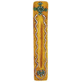 Wooden Incense Stick Ash Catcher (11 in.) - Morrocan Yellow | Incense Burners | Wiccan Center