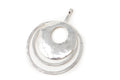 Retired Silpada Hammered Rings Sterling Silver Necklace Pendant | Jewelry > Necklaces > Pendants | Wiccan Center