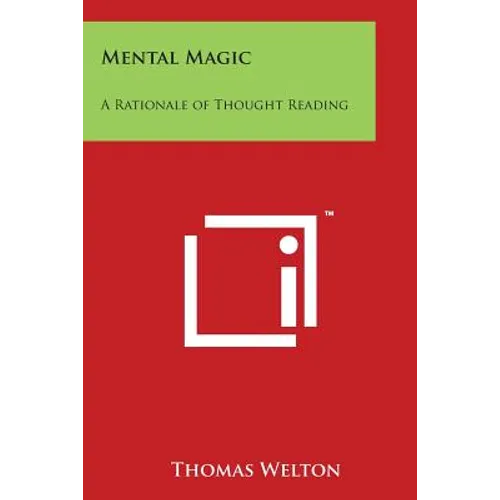 Mental Magic: A Rationale of Thought Reading - Paperback | Books | Wiccan Center