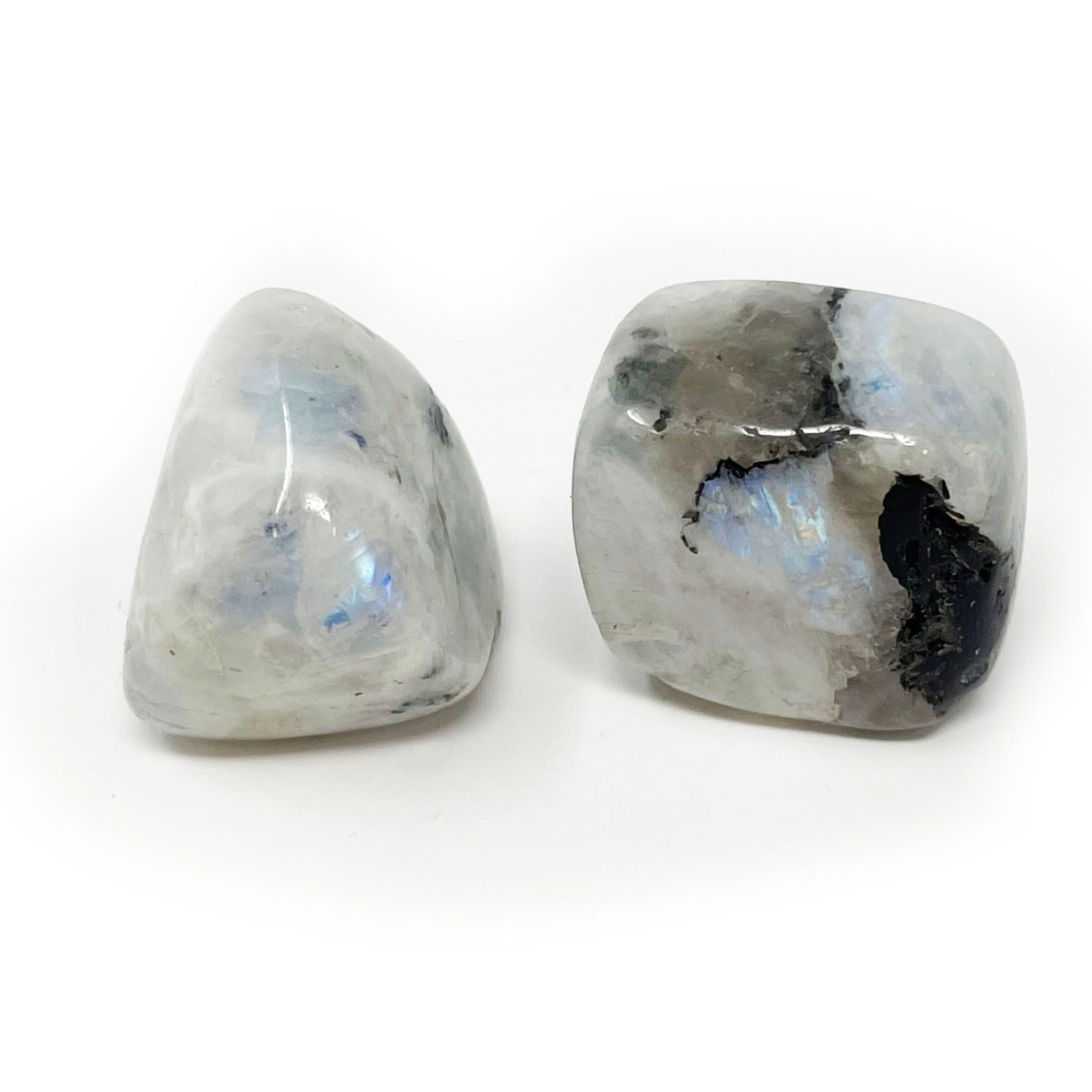 Tumbled Rainbow Moonstone From India (Singles) | Crystals & Minerals > Specimens | Wiccan Center