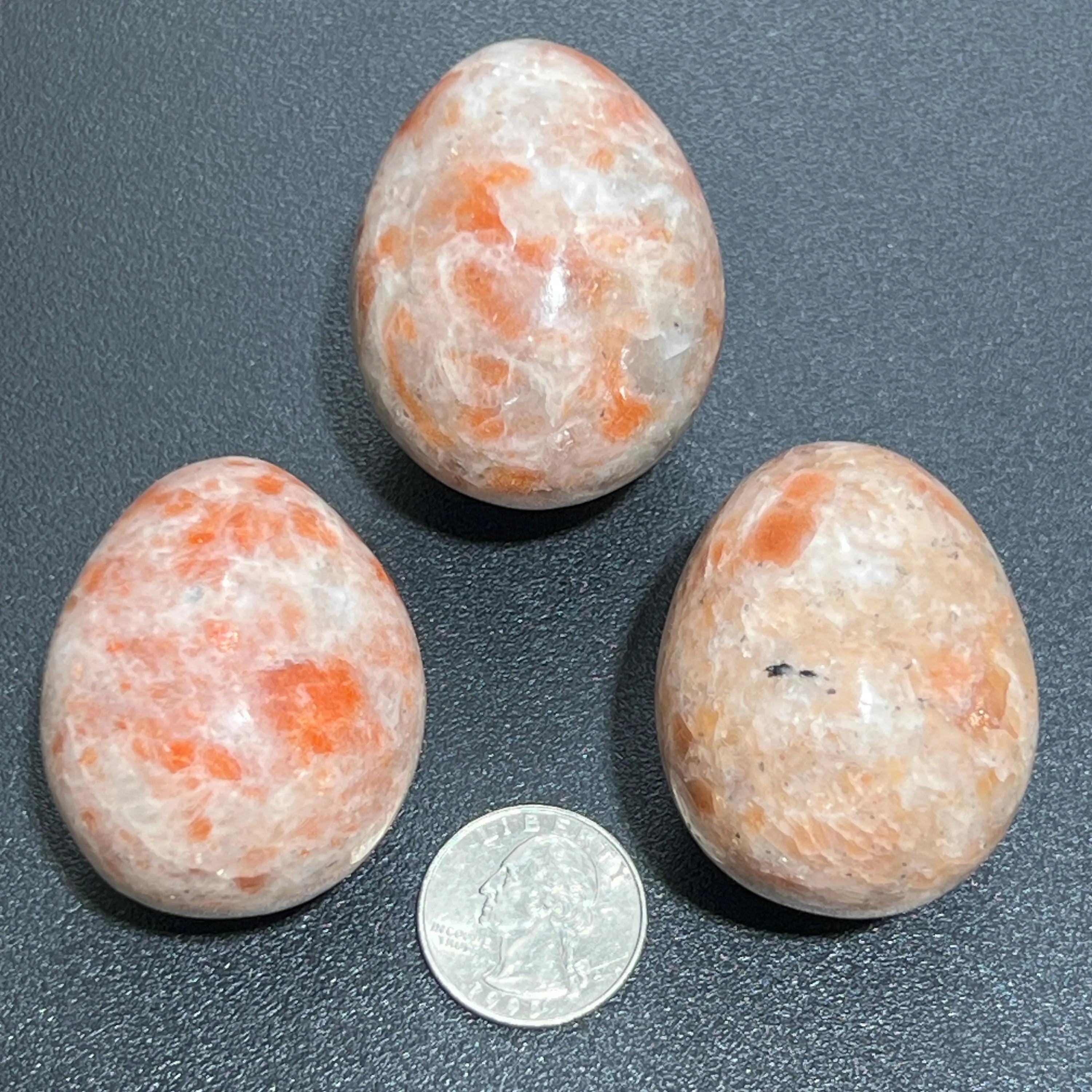 Sunstone Crystal Egg Polished Carving Wholesale Gemstone Decor | Home & Living > Home Decor > Home Accents > Rocks & Geodes | Wiccan Center
