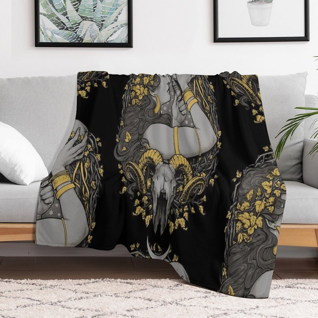 THE WITCH Throw Blanket | Blankets | Wiccan Center