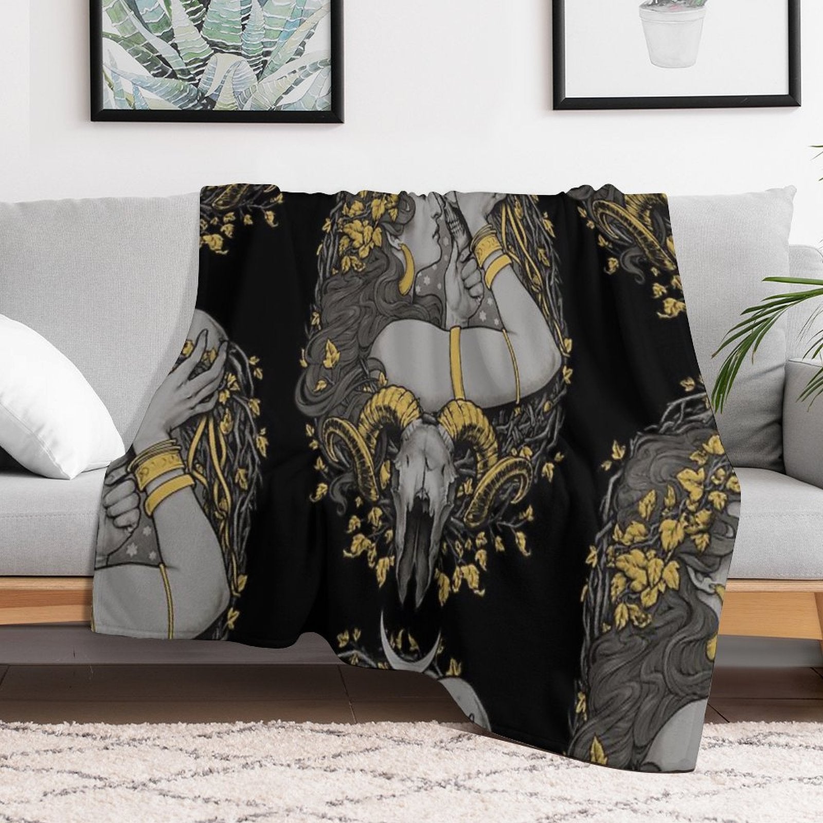 THE WITCH Throw Blanket | Blankets | Wiccan Center
