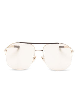 GUCCI Sleek Pilot Frame Sunglasses for Women | SUNGLASSES | Wiccan Center
