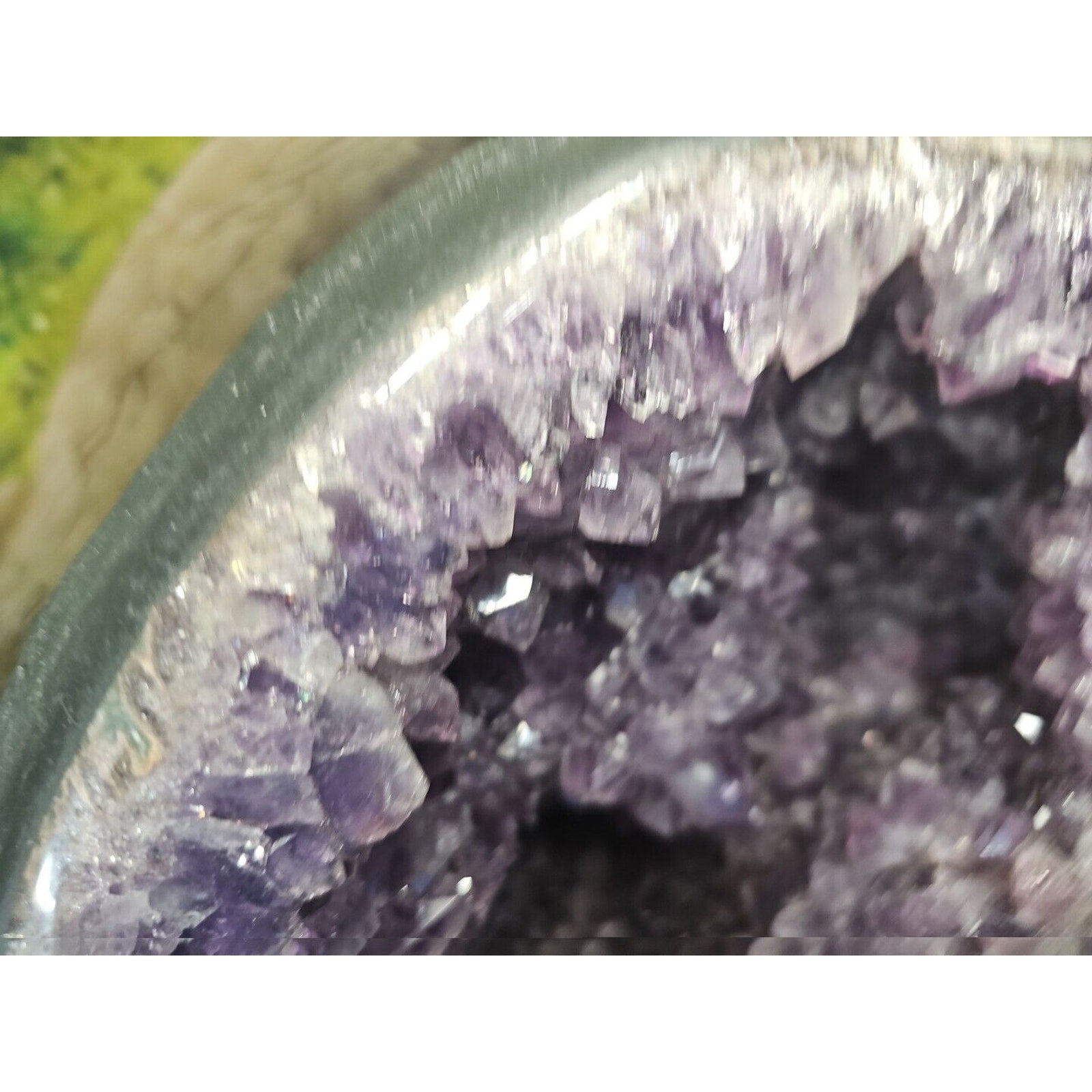 Large Natural Amethyst Geode Quartz Cluster — 21.7 lbs, Calming & Spiritual Healing Crystal | CrystalCloud Company | Geodes & Clusters | Wiccan Center