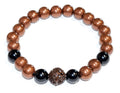 Copper w/ass't stones bracelet 8 | Jewelry-Bracelet | Wiccan Center