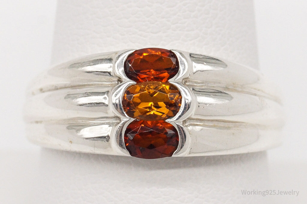 Vintage Citrine Sterling Silver Ring Size 9 | Jewelry > Rings | Wiccan Center