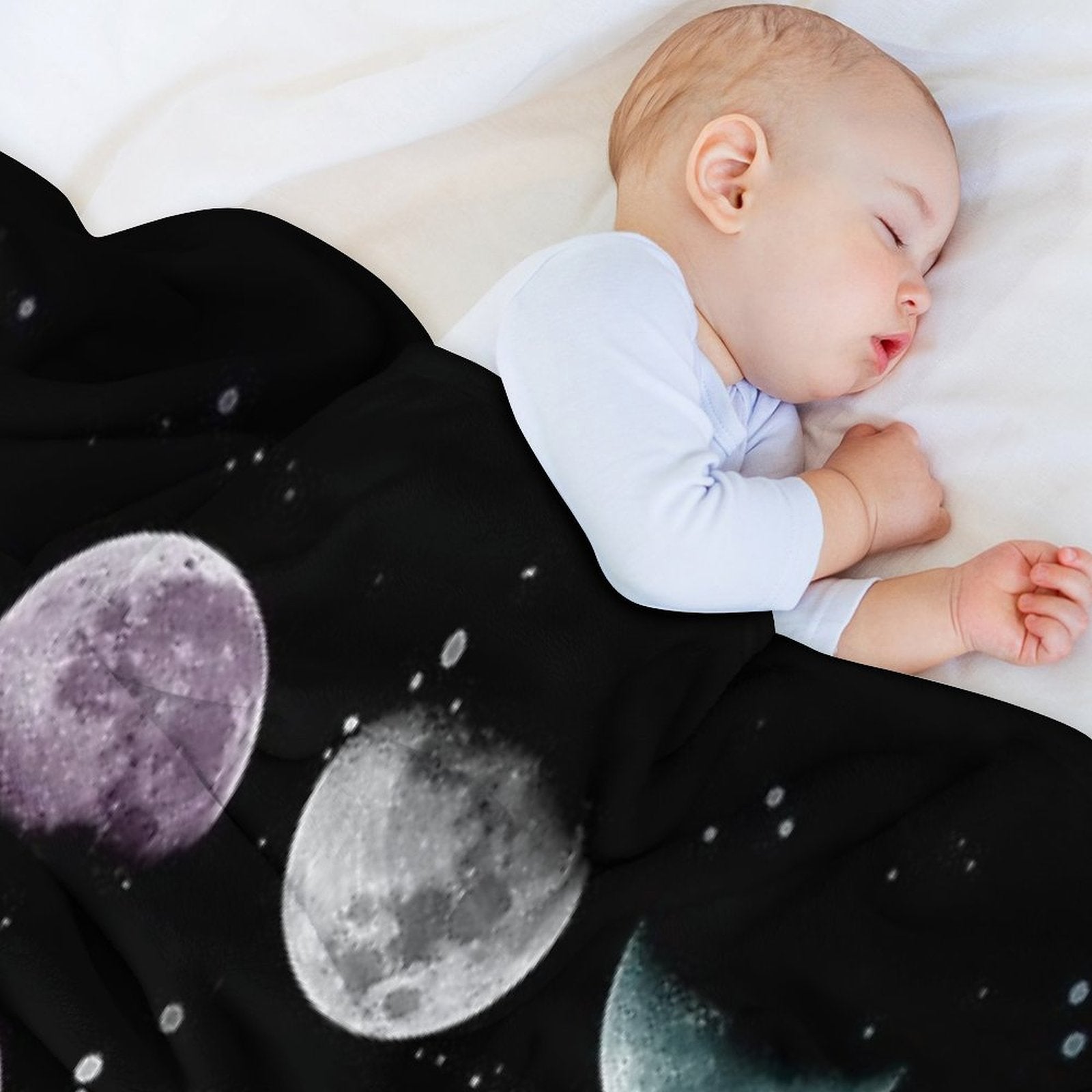 Moon Phase Premium Throw Blanket