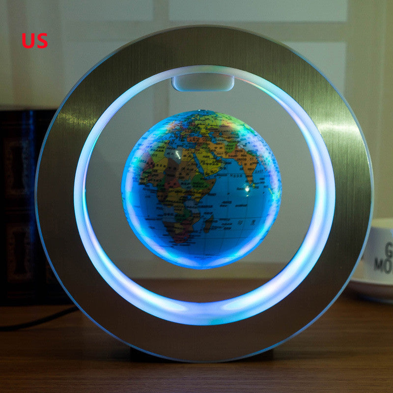 Round LED World Map Floating Globe Magnetic Levitation Light Anti Gravity Magic | 0 | Wiccan Center