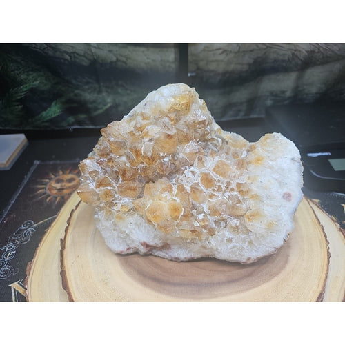 9.1 Lbs Heat Amethyst Crystal | Geodes & Clusters | Wiccan Center
