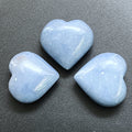 Blue Angelite Crystal Puffy Heart Carving Wholesale | Home & Living > Home Decor > Home Accents > Rocks & Geodes | Wiccan Center