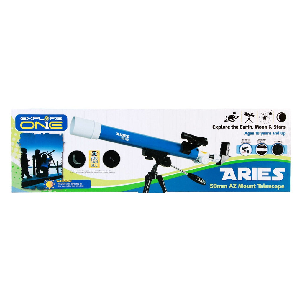 50mm Aries Refractor Telescope | Telescope | Wiccan Center