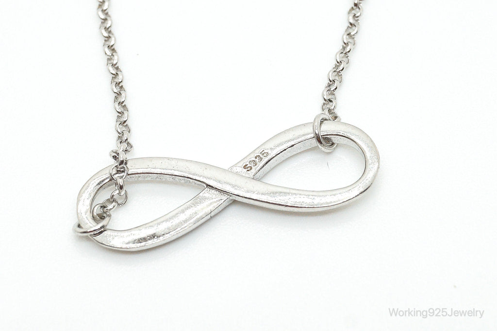 Vintage Infinity Symbol Sterling Silver Necklace | Jewelry > Necklaces > Pendants | Wiccan Center
