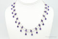 Vintage Double Strand Amethyst Sterling Silver Necklace | Jewelry > Necklaces > Pendants | Wiccan Center