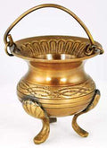 Celtic Knot Brass Cauldron | Ritual | Wiccan Center
