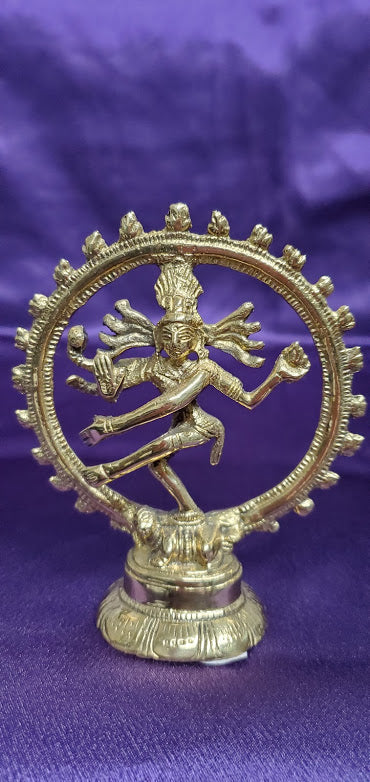 Shiva Natraj Brass 9" | Statue | Wiccan Center