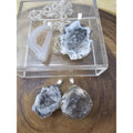 Agate Quartz pendant w/925 16in Silver Chain | | Wiccan Center