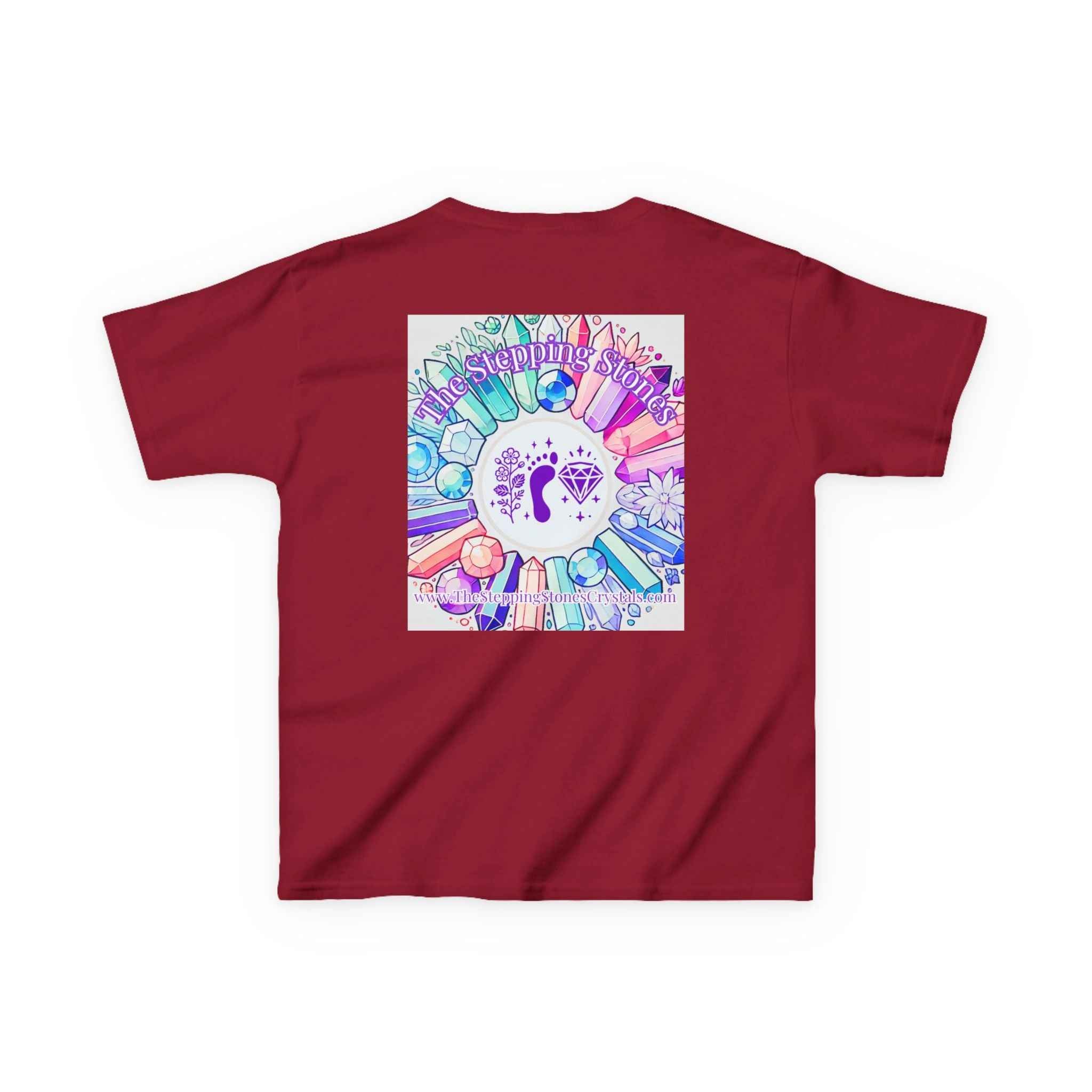 Kids TShirt 'Manifesting Snacks, Crystals, and Good Energy' | Kids clothes | Wiccan Center