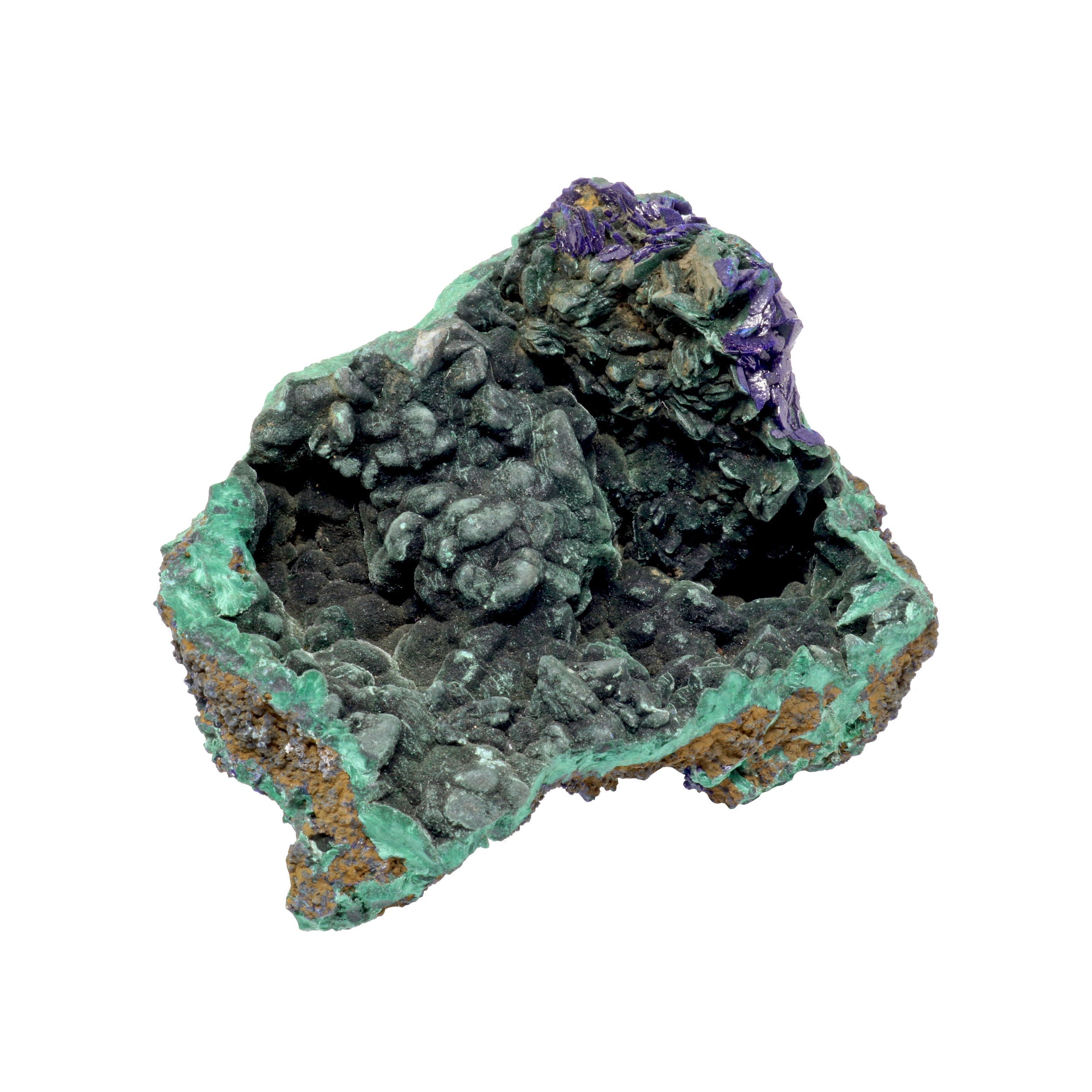 Azurite Malachite Druze Specimen | Crystals & Minerals > Specimens | Wiccan Center