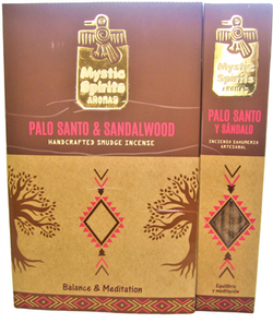 Mystic Spirits Aromas - Amazonian Palo Santo(select fragance) | INCENSE AND MORE | Wiccan Center