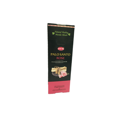 HEM Palo Santo Sandal Premium Masala Incense Sticks - Box of 6 Packs(select fragance)