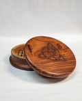 Triquetra - Wooden Herb Grinder (3") | Grinder | Wiccan Center