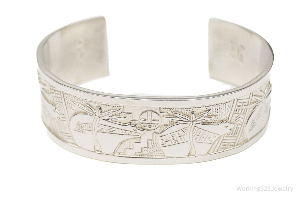 Vintage Carolyn Pollack Relios RMT Storyteller Sterling Silver Bracelet | Jewelry > Bracelets | Wiccan Center