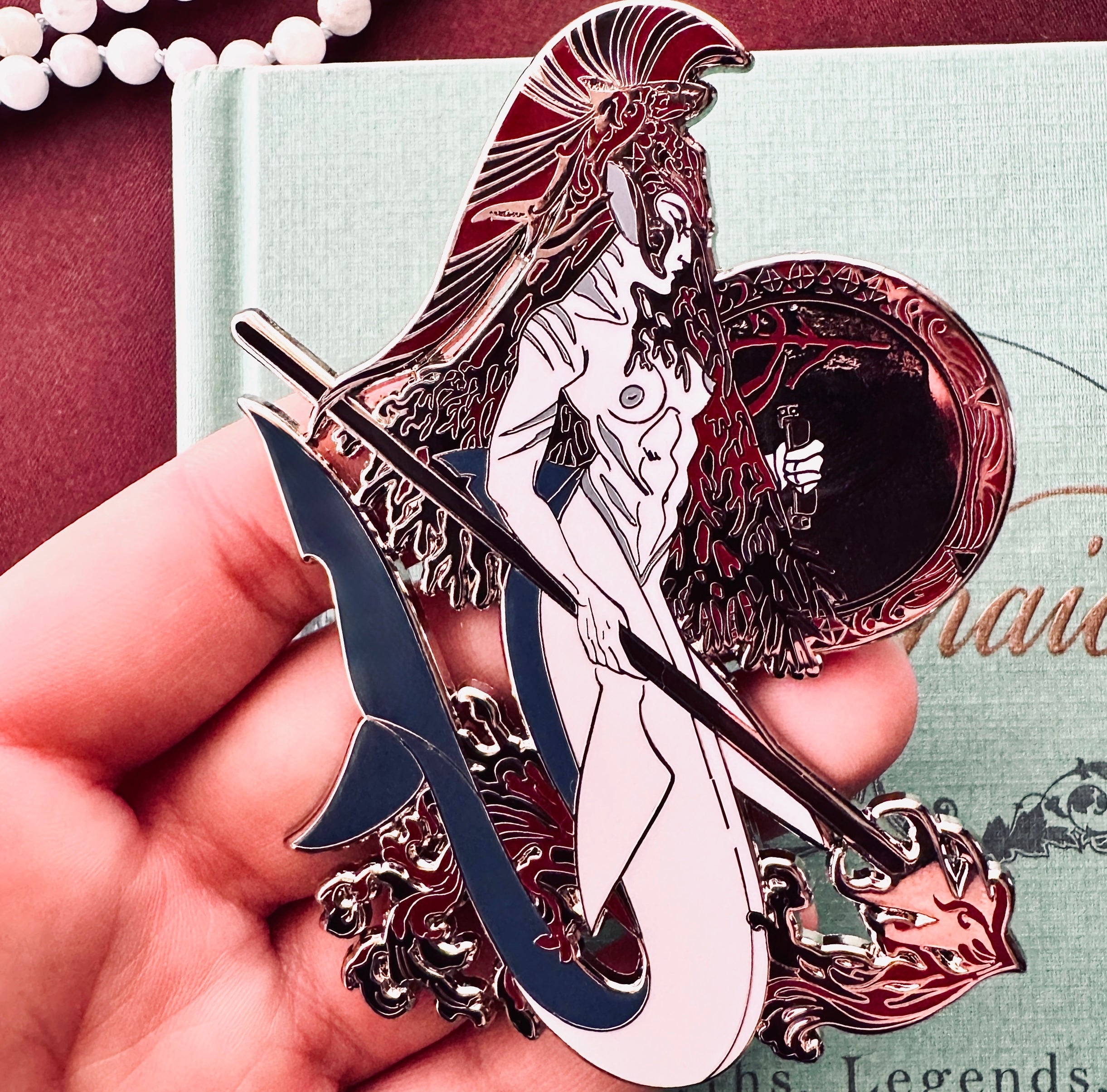 Enamel Pin - Mars Celestial Mermaid