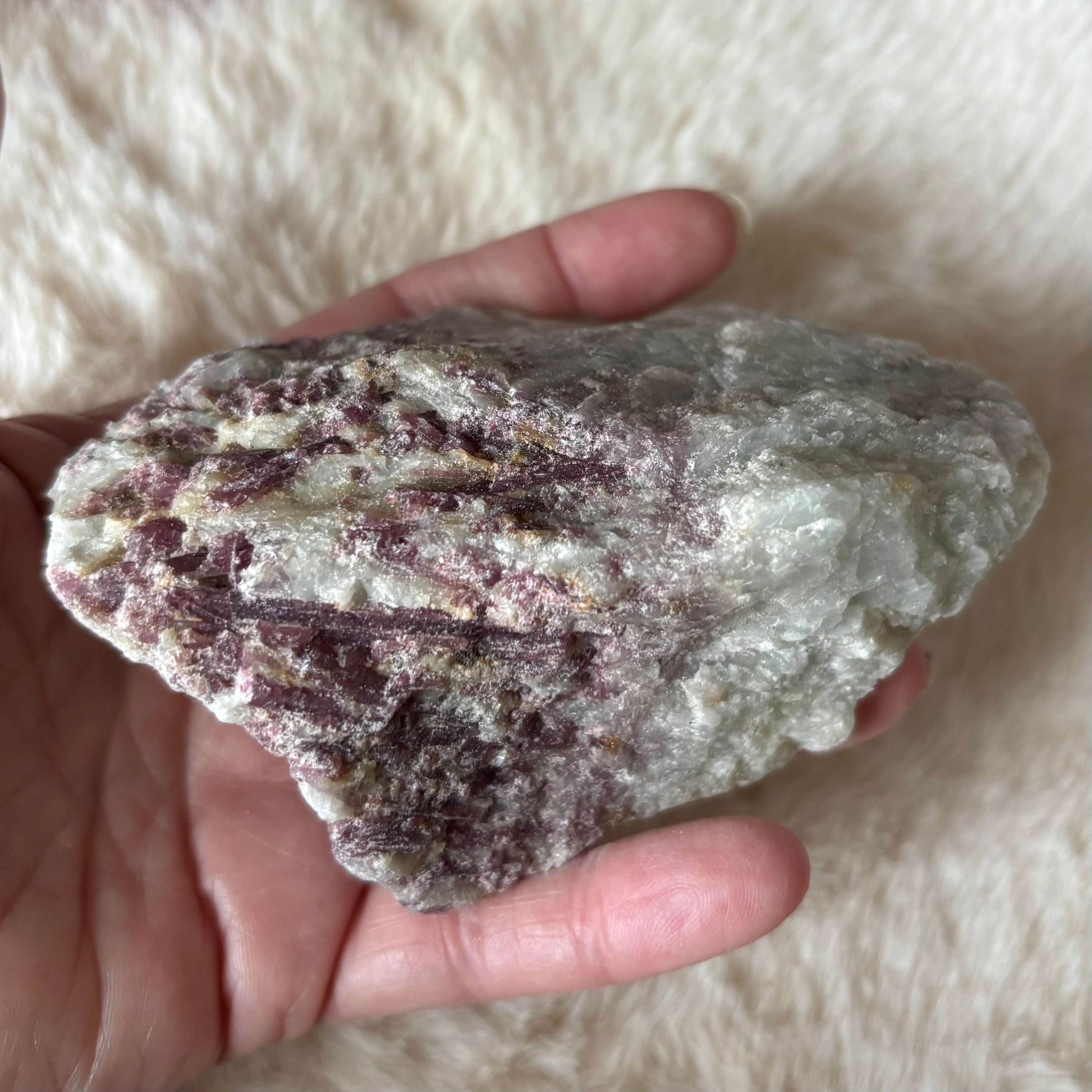 Raw Pink Tourmaline