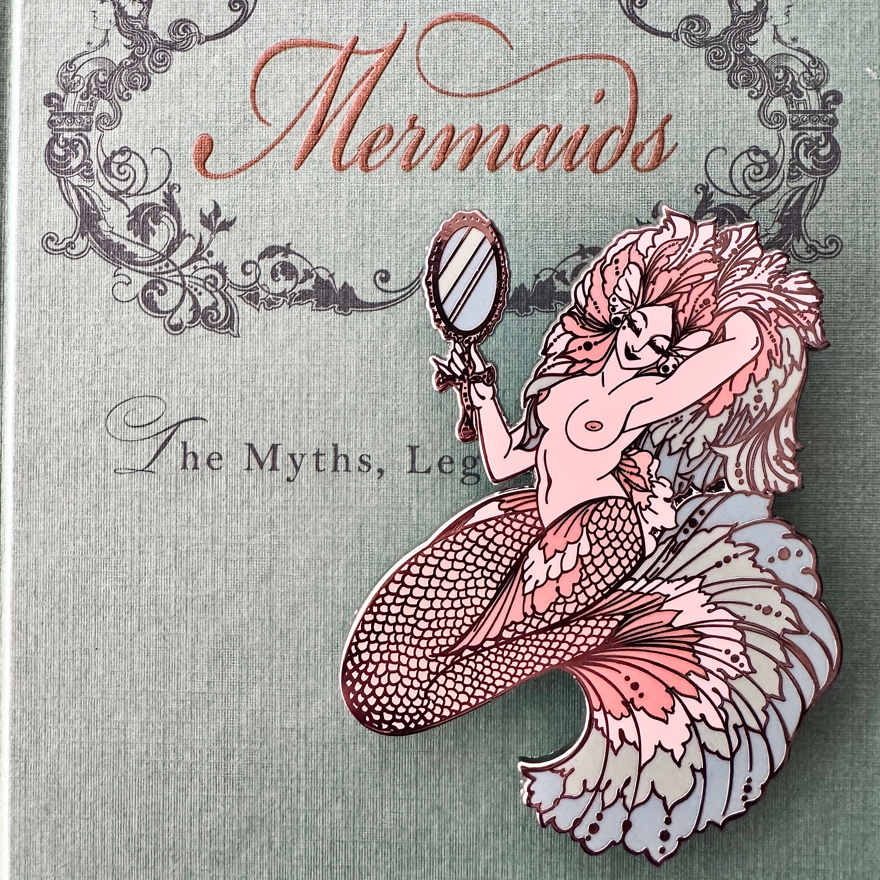 Enamel Pin - Venus Celestial Mermaid