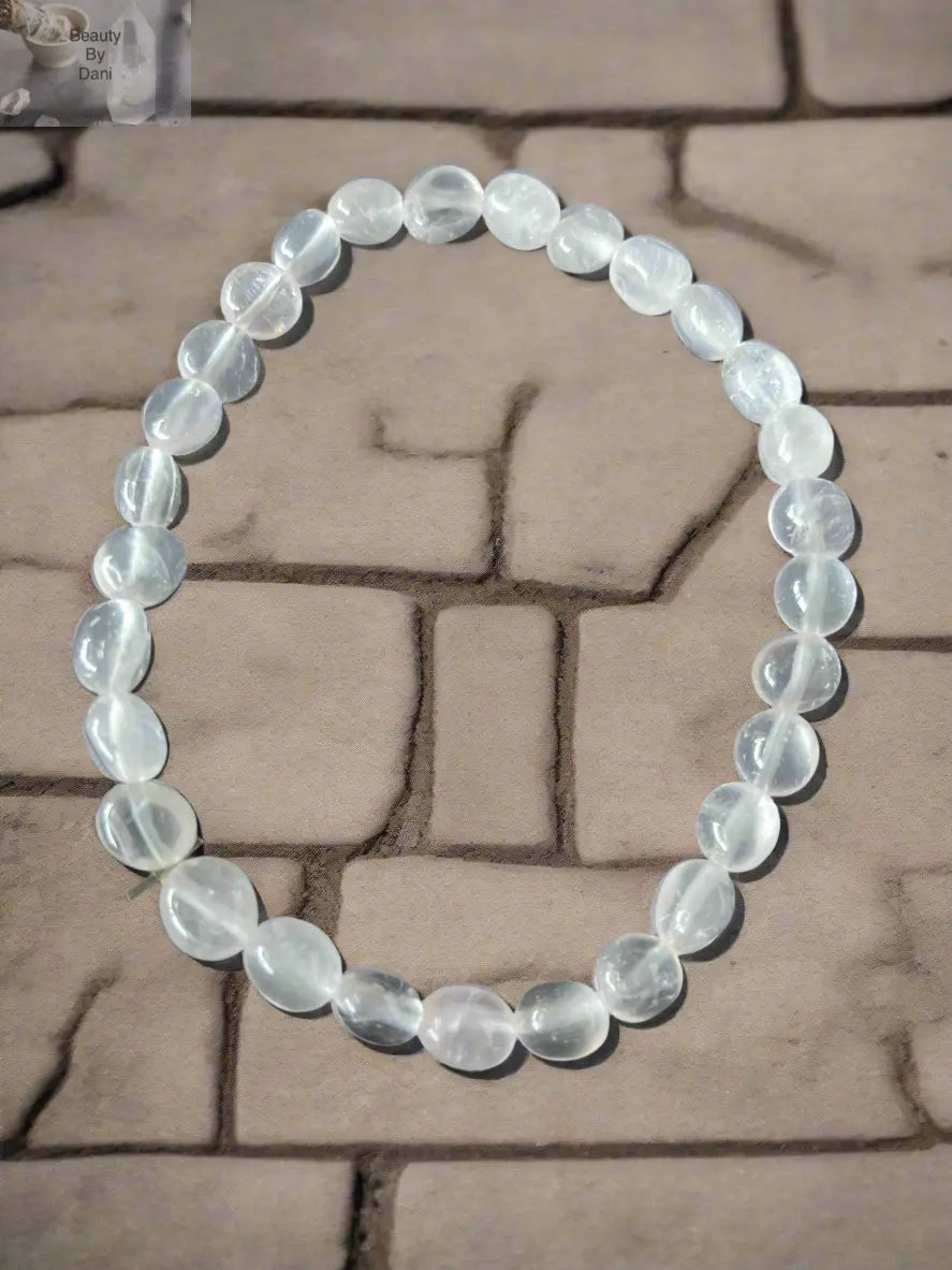 Crystal Quartz Stretch Bracelet