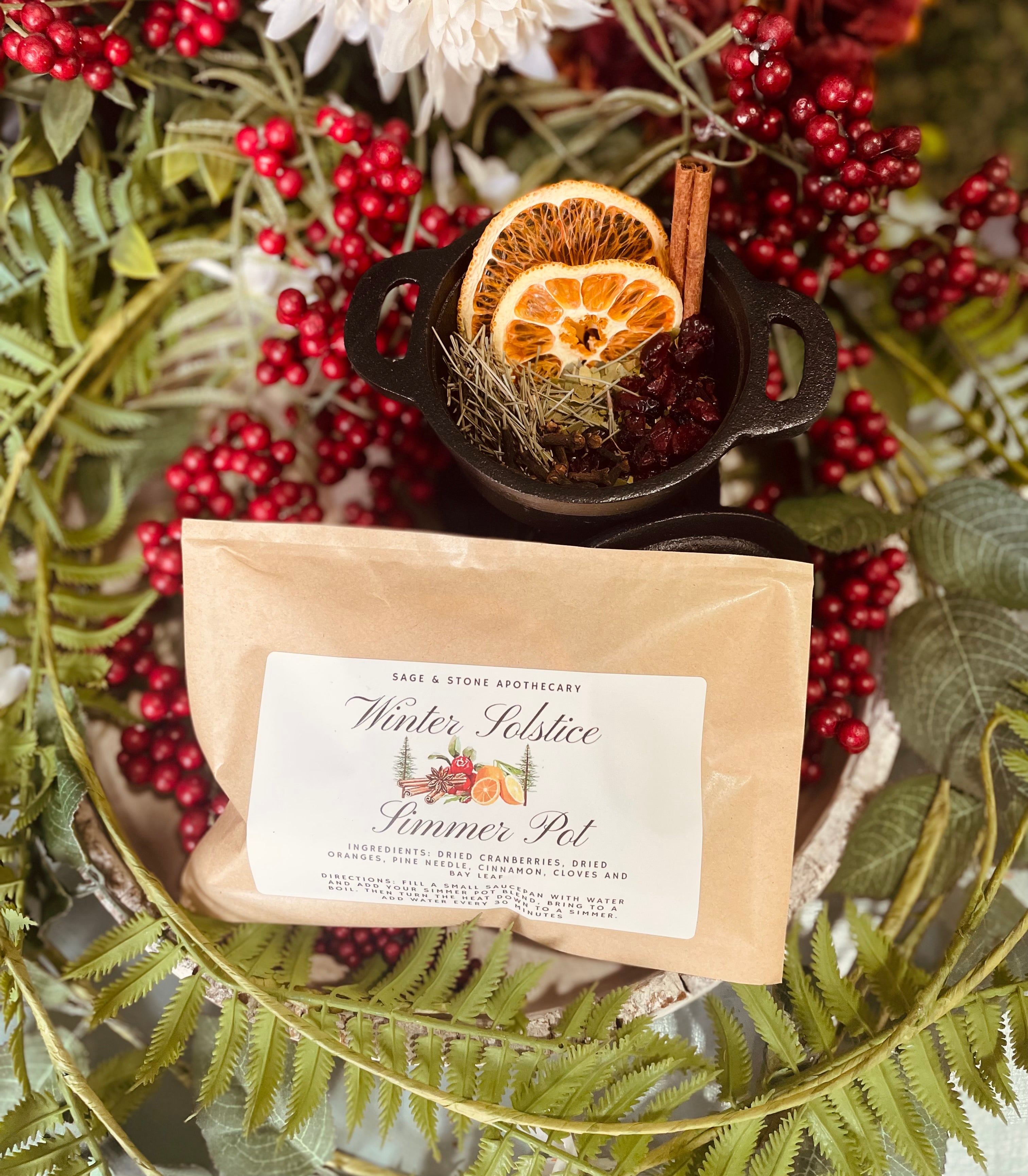 Winter Solstice Simmer Pot | Simmer Pot | Wiccan Center