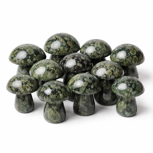 5 LB Kabamba Jasper Mushroom Carvings – Mixed Lot (No Selection) | | Wiccan Center