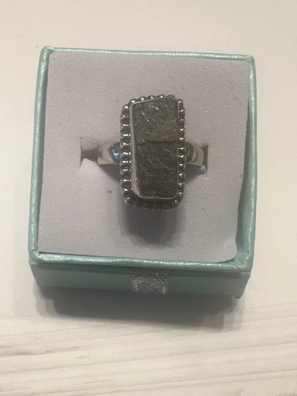 Labradorite Ring Size 6 "Framed Beauty"