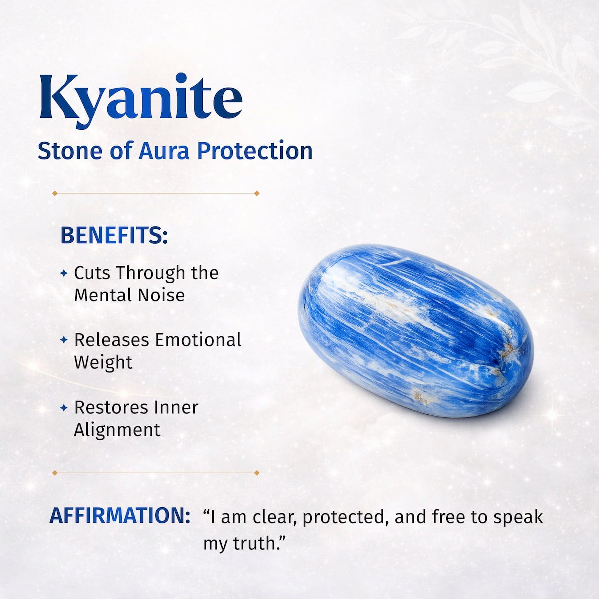 The Aura Shield - Rare Kyanite Pendant | Pendant | Wiccan Center