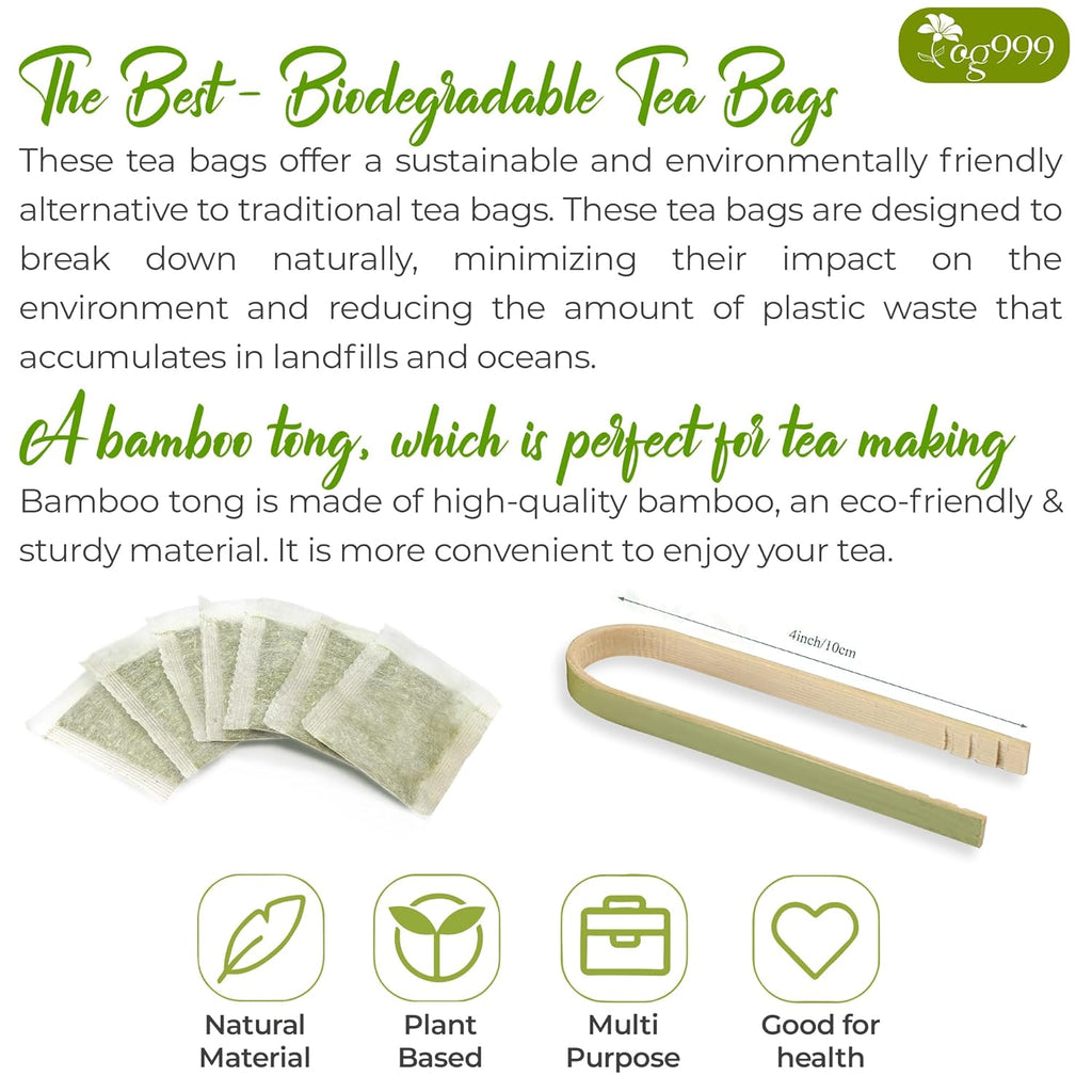 Yerba Mate Tea Bags, Hi-Caffeine, Unsmoked Yerba Mate Tea Bags, Super-Green Yerba Mate, No Dust | Tea | Wiccan Center