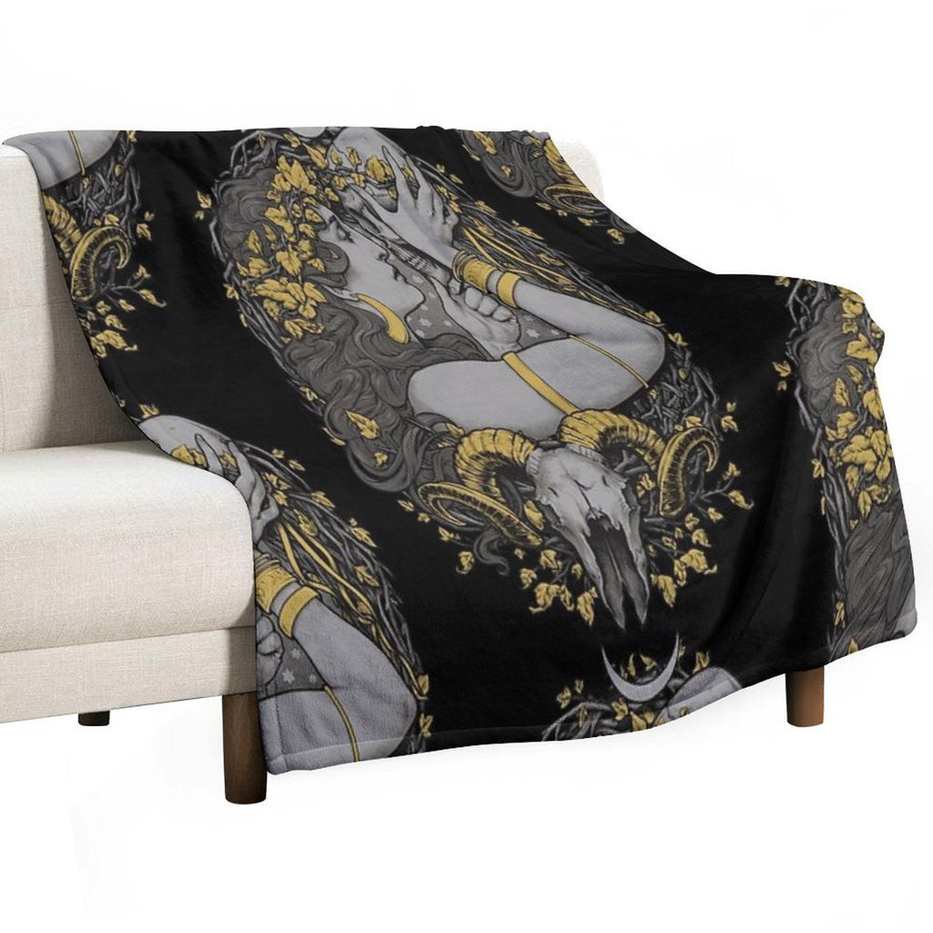 THE WITCH Throw Blanket | Blankets | Wiccan Center