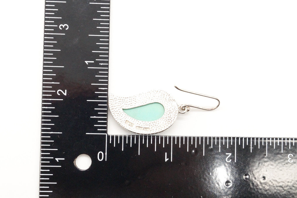 Designer SX Turquoise Sterling Silver Earrings | Jewelry > Earrings | Wiccan Center