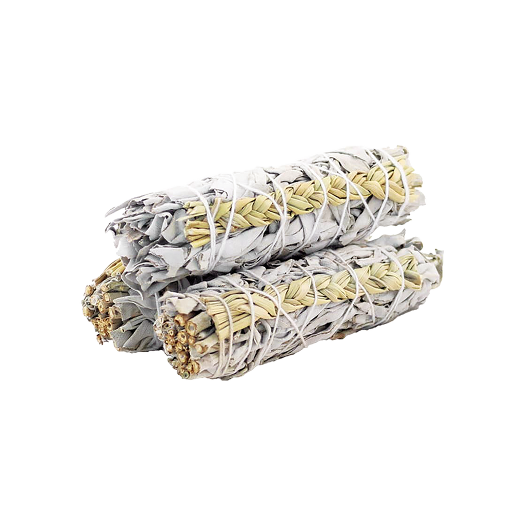 Sweetgrass & White Sage Organic Smudge Stick