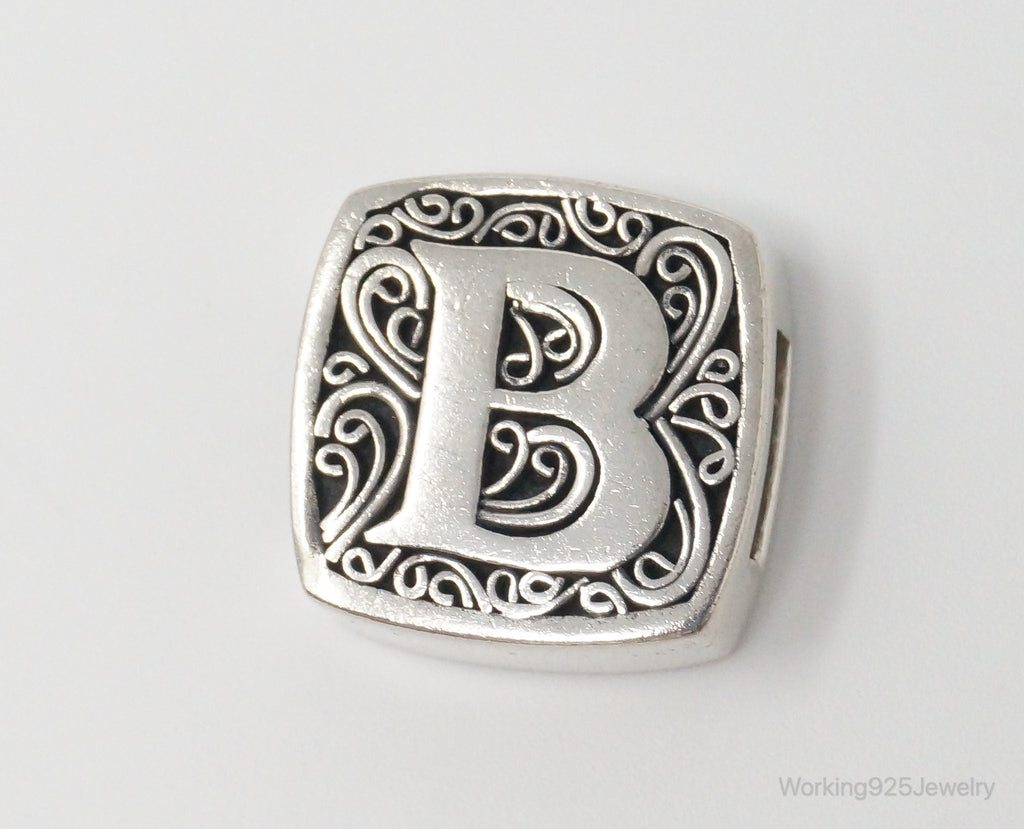 Designer Lori Bonn Initial B Necklace Pendant Charm Sterling Silver | Jewelry > Necklaces > Pendants | Wiccan Center