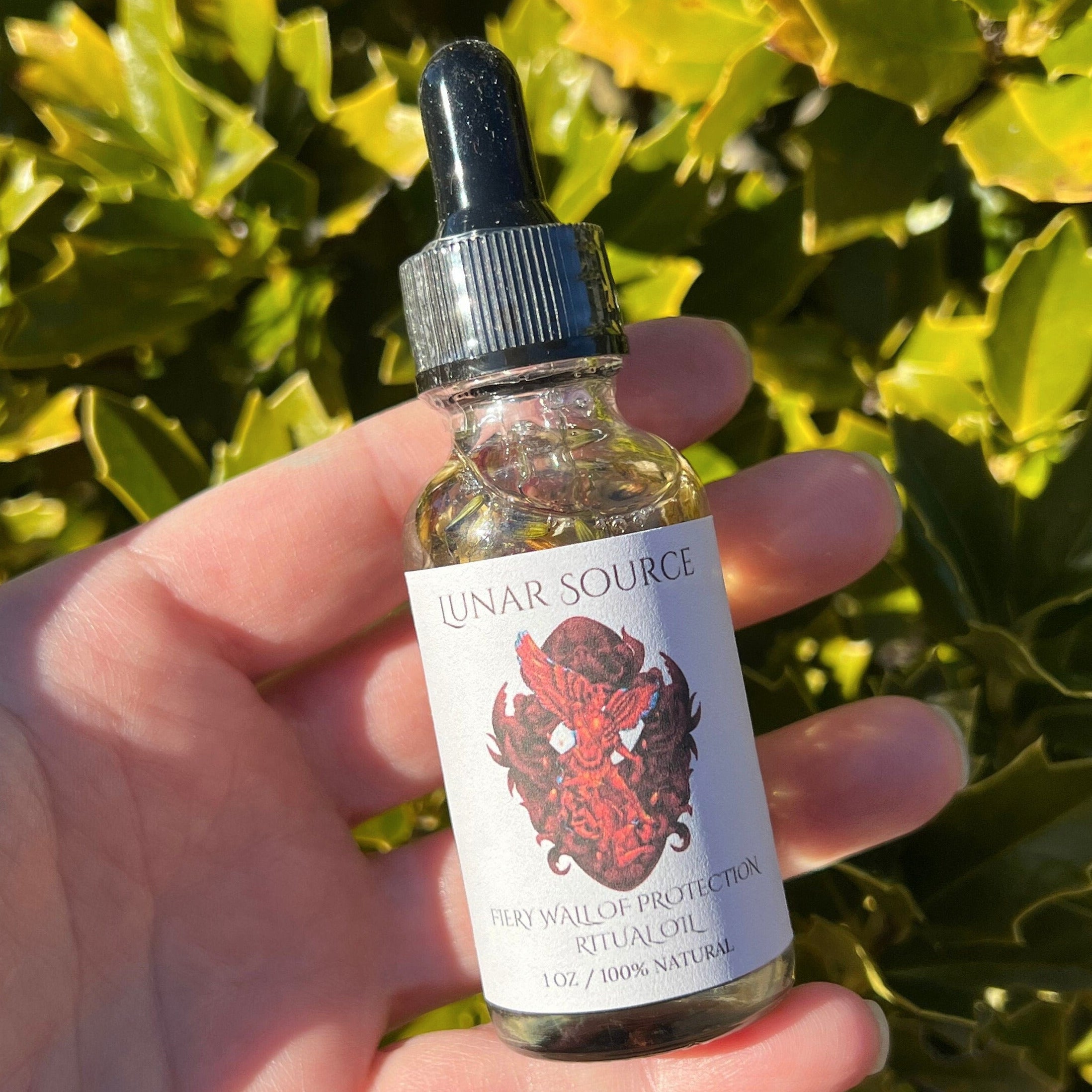 Spiritual Fiery Wall of Protection Ritual Oil | Pagan Anointing Prayer Witchcraft Conjure Spell Magickal Oil Witchy Hex Jinx Reversal Magic | | Wiccan Center