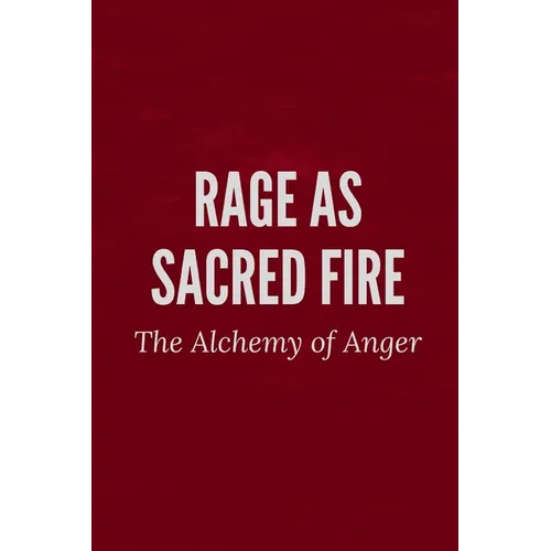 Rage as Sacred Fire: The Alchemy of Anger - Paperback