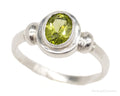 Vintage Peridot Sterling Silver Ring - Size 7.5 | Jewelry > Rings | Wiccan Center