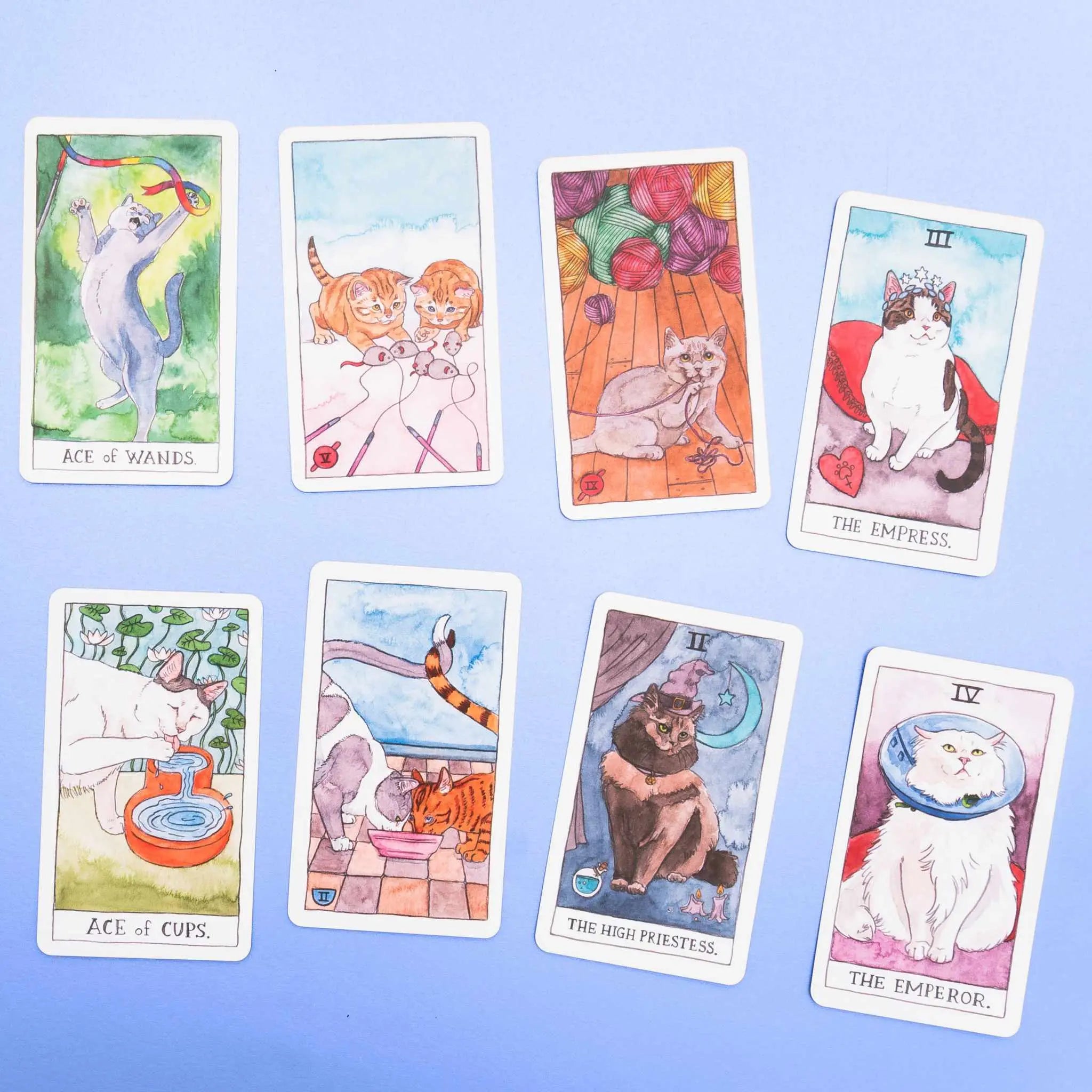 Cat Tarot Deck | Sacred Book Store | Wiccan Center