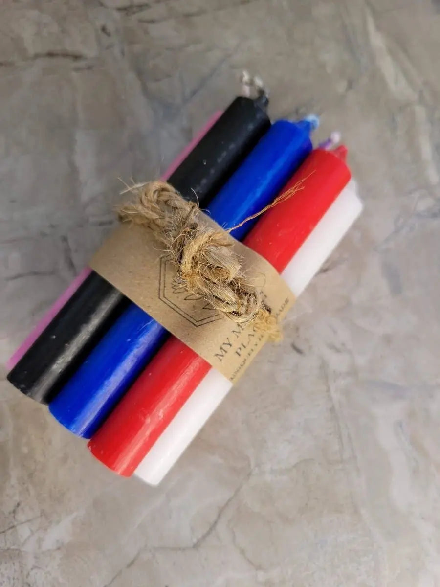 4" Unscented Spell Candle | Candles | Wiccan Center